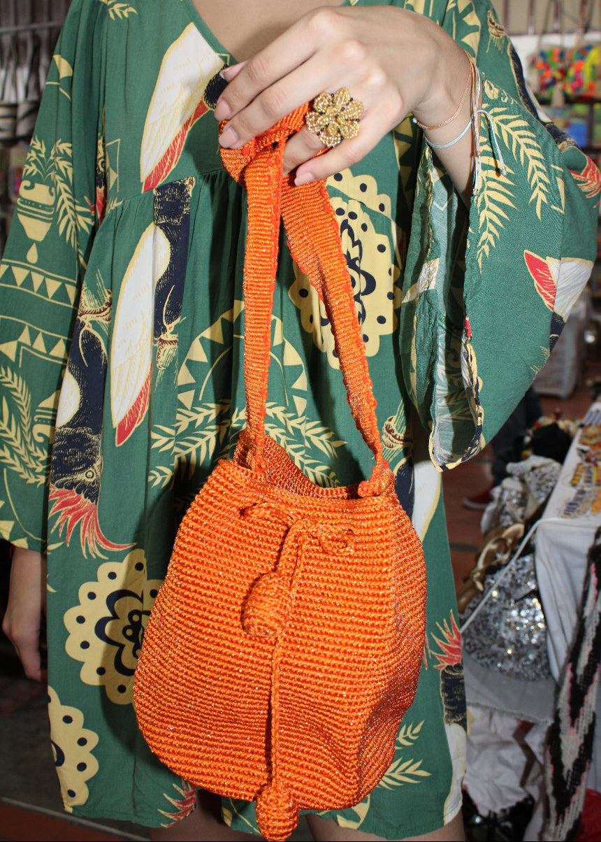 Mochila Wayuu Hilo de seda